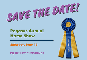 Saturday June 18th, 2022 | 40th Annual Pegasus Horse Show
